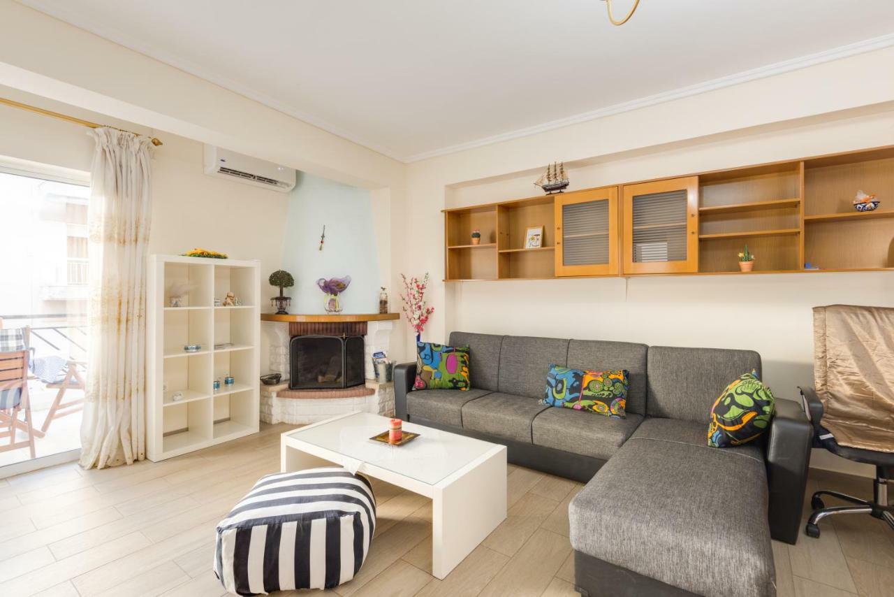 סלוניקי Big Modern Center Apartment, Balcony And Parking מראה חיצוני תמונה